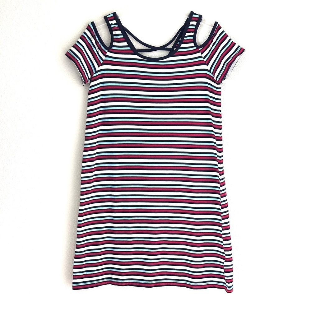 August Silk Striped Dress